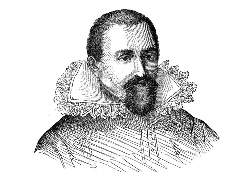 Johannes Kepler, Keppler, 27 December 1571, 15 November 1630, a German astronomer and physicist, mathematician, natural philosopher, historical, digital reproduction of an original from the 19th century