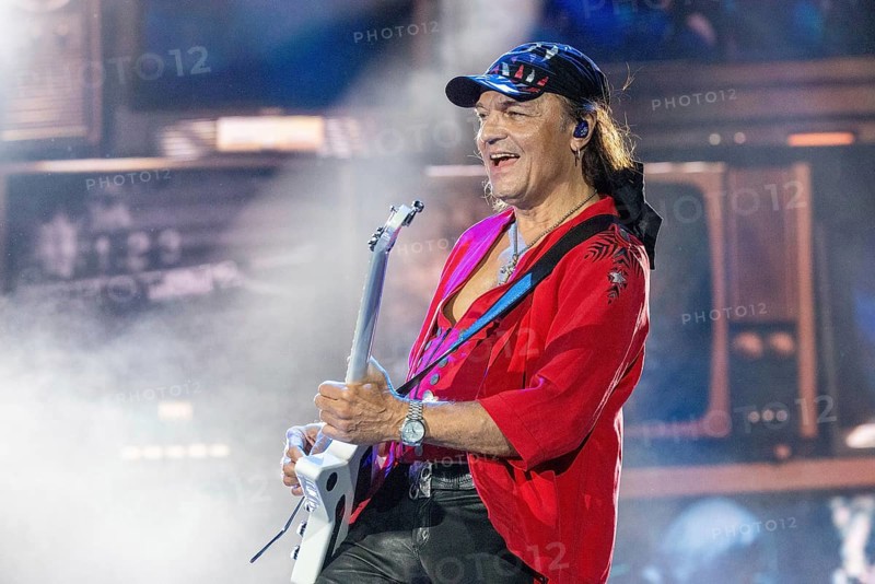 Guitarist Matthias Jabs from the band Scorpions at the Wacken Open Air in Wacken. The traditional metal festival will take place from 31 July to 2 August 2024