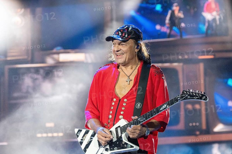 Guitarist Matthias Jabs from the band Scorpions at the Wacken Open Air in Wacken. The traditional metal festival will take place from 31 July to 2 August 2024