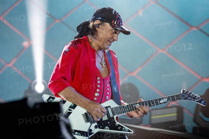 Guitarist Matthias Jabs from the band Scorpions at the Wacken Open Air in Wacken. The traditional metal festival will take place from 31 July to 2 August 2024