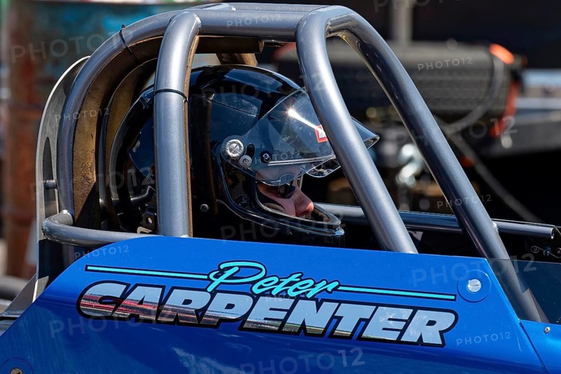 Motorsport, drag racing, pilot in a race car, Napierville, Province of Quebec, Canada, North America