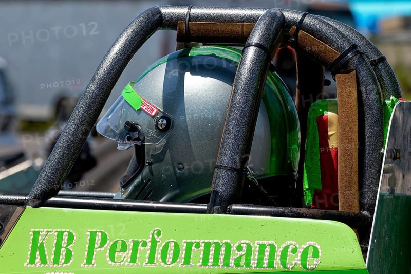 Motorsport, drag racing, pilot in a race car, Napierville, Province of Quebec, Canada, North America