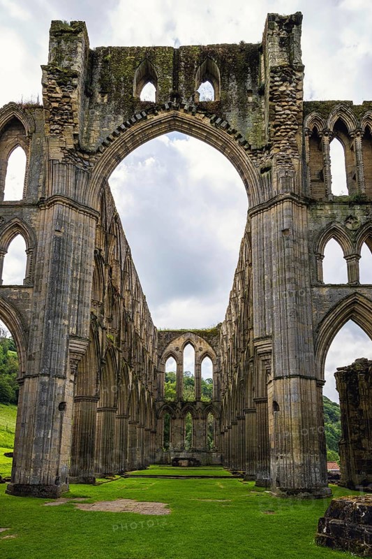 Rievaulx Abbey, North York Moors National Park, North Yorkshire, England, UK