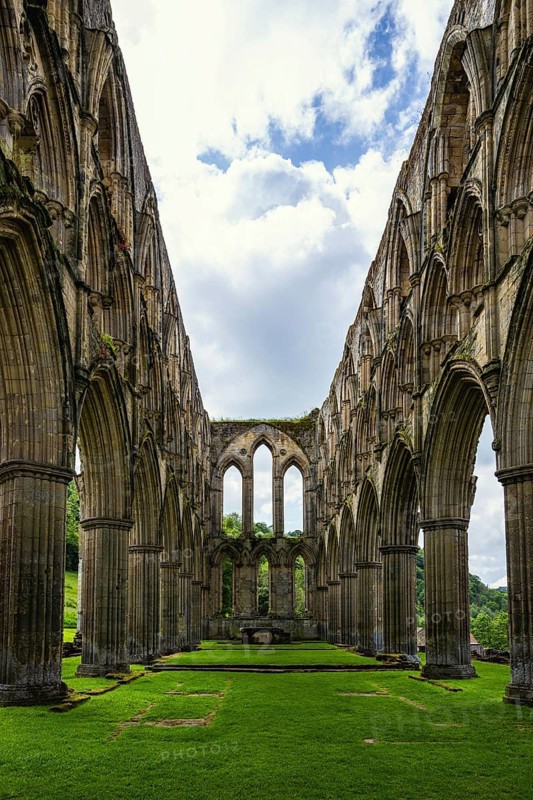 Rievaulx Abbey, North York Moors National Park, North Yorkshire, England, UK
