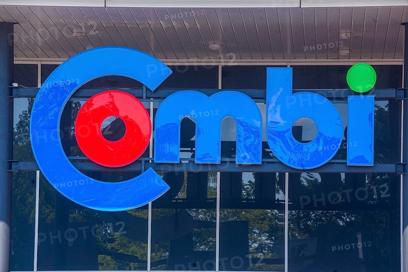 Combi logo on a Combi supermarket, Germany, Europe