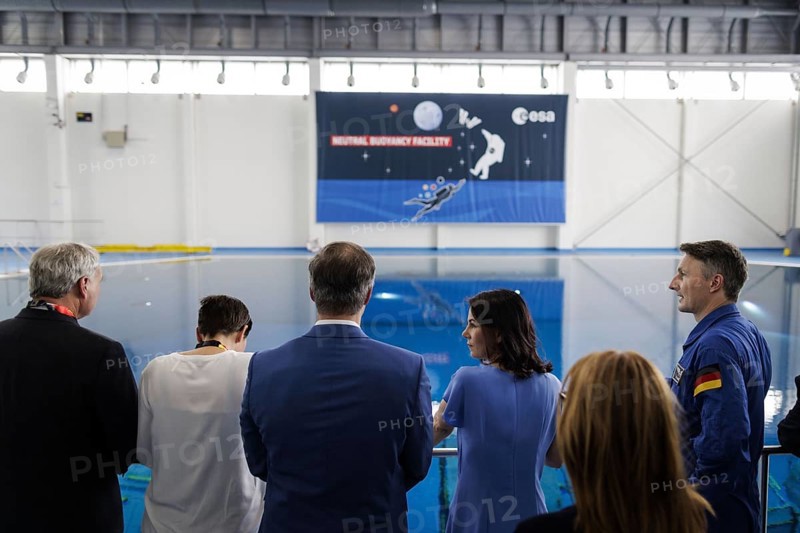 Annalena Bärbock (Bündnis 90/Die Grünen), Federal Foreign Minister, photographed during a visit to the European Astronaut Centre of the European Space Agency (ESA) during the Foreign Minister's trip to Germany in Troisdorf, 30.07.2024