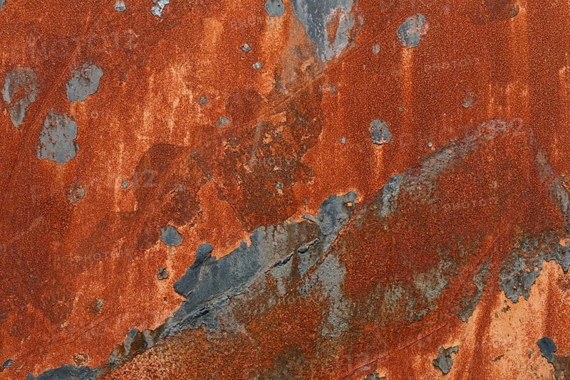 Grunge background of rusted metal sheet