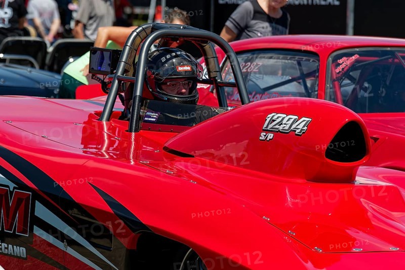 Motorsport, drag racing, pilot in a race car, Napierville, Province of Quebec, Canada, North America