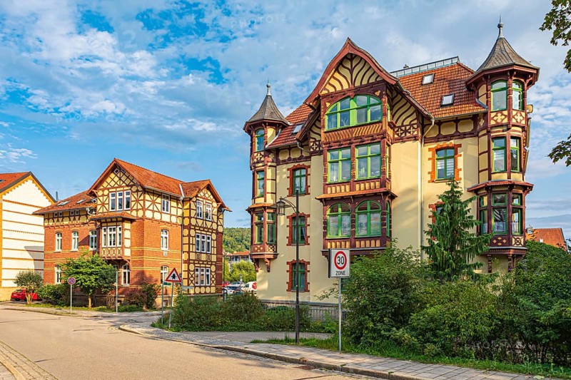 Open work Meiningen and youth centre in Meiningen, Thuringia, Germany, Europe