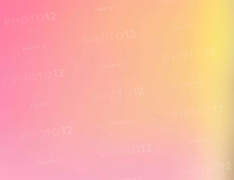 Soft abstract gradient image with a seamless blend of pink, orange, and yellow tones, AI generated