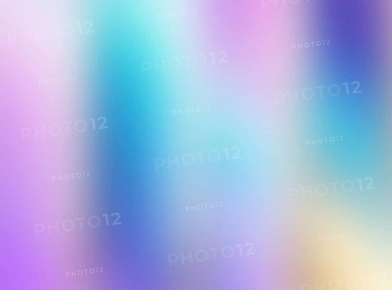 A gradient with pastel blue, purple, and turquoise colors blending together seamlessly for an ethereal and calming effect, AI generated