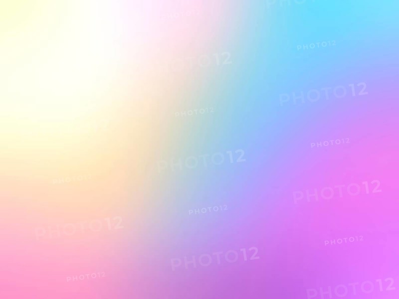 An abstract gradient with a blend of pastel yellow, pink, purple, and blue creating a smooth and calming visual effect, AI generated