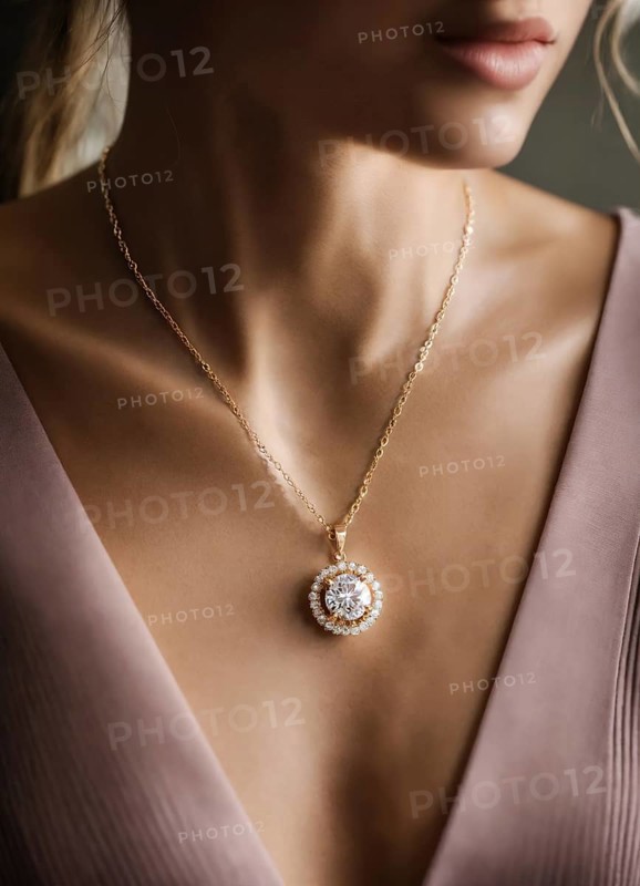 Diamond jewelry luxury and fashion jewelry. ai generative, AI generated