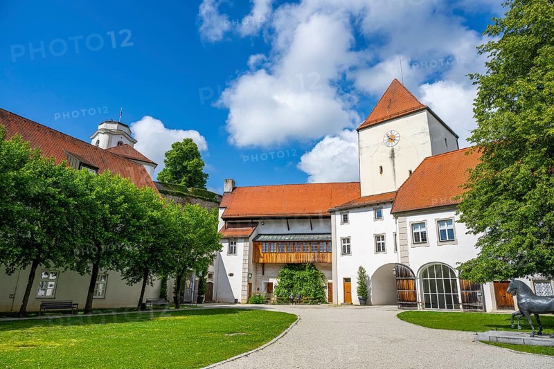'Veste Oberhaus', Passau, Bavaria, Germany, Europe