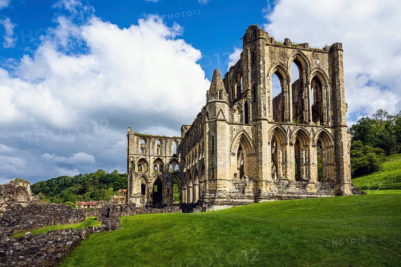 Rievaulx Abbey, North York Moors National Park, North Yorkshire, England, UK