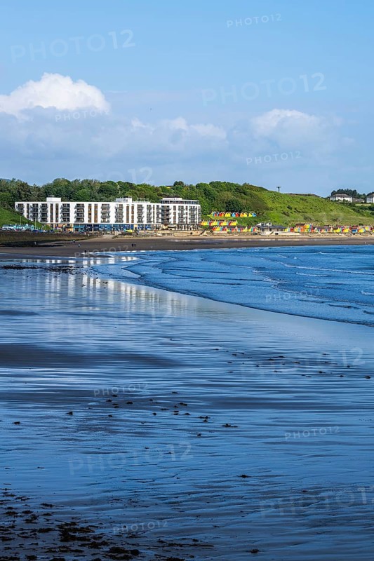 North Bay Beach and North Bay Promenade, Scarborough, North Yorkshire, England, United Kingdom, Europe