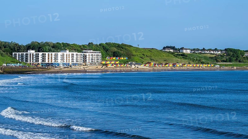 North Bay Beach and North Bay Promenade, Scarborough, North Yorkshire, England, United Kingdom, Europe