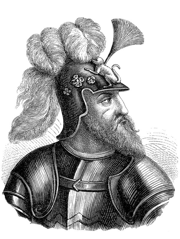 Frederick the Free, 1257, 16 November 1323, often also called Frederick the Bitten, was Margrave of Meissen and Landgrave of Thuringia and after the death of his cousin Konradin the last male Hohenstaufen scion, Historical, digital reproduction of an original from the 19th century