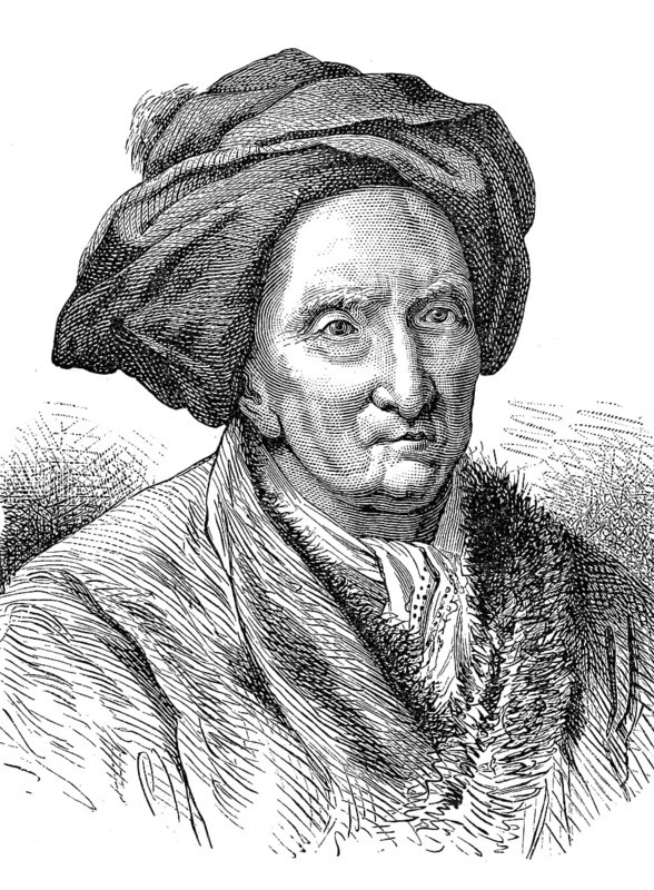 Bernard le Bovier de Fontenelle, 11 February 1657, 9 January 1757, was an influential and versatile French writer and enlightener, Historical, digital reproduction of an original from the 19th century