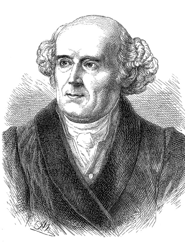 Christian Friedrich Samuel Hahnemann, 10 April 1755, 2 July 1843, a German physician, medical writer and translator, founder of homoeopathy, historical, digital reproduction of an original from the 19th century