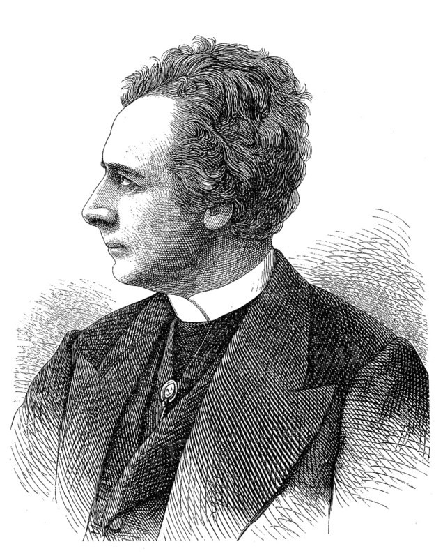 Friedrich Ludwig Heinrich Haase, 1 November 1825, 17 March 1911, a German theatre actor, theatre director and theatre director, Historical, digital reproduction of an original from the 19th century