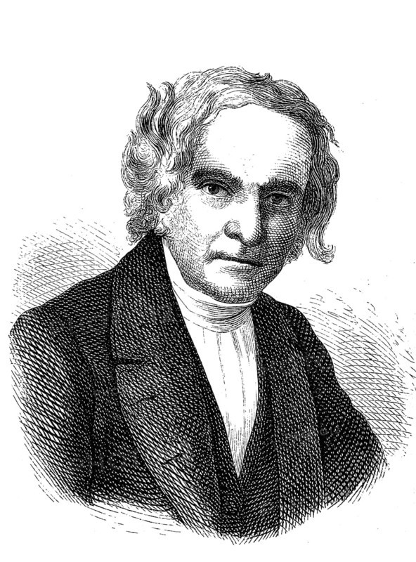 Friedrich Wilhelm Gubitz, 27 February 1786, 5 June 1870, a German graphic artist, wood engraver, writer, theatre critic, editor and professor of art, Historical, digital reproduction of an original 19th century artwork