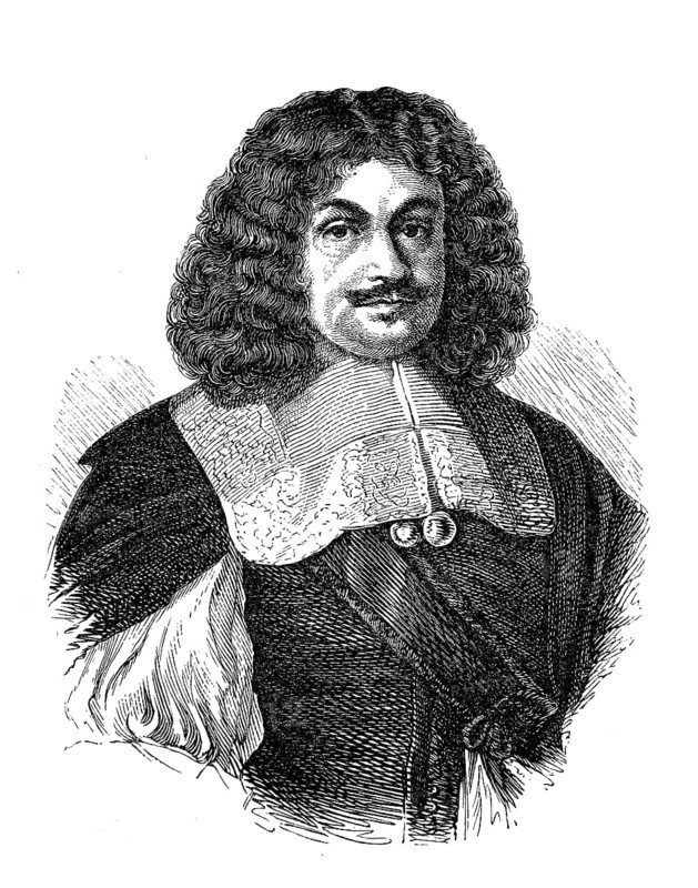 Andreas Gryphius, 2 October 1616, 16 July 1664, actually Andreas Greif, a German poet and playwright of the Baroque period, historical, digital reproduction of an original from the 19th century