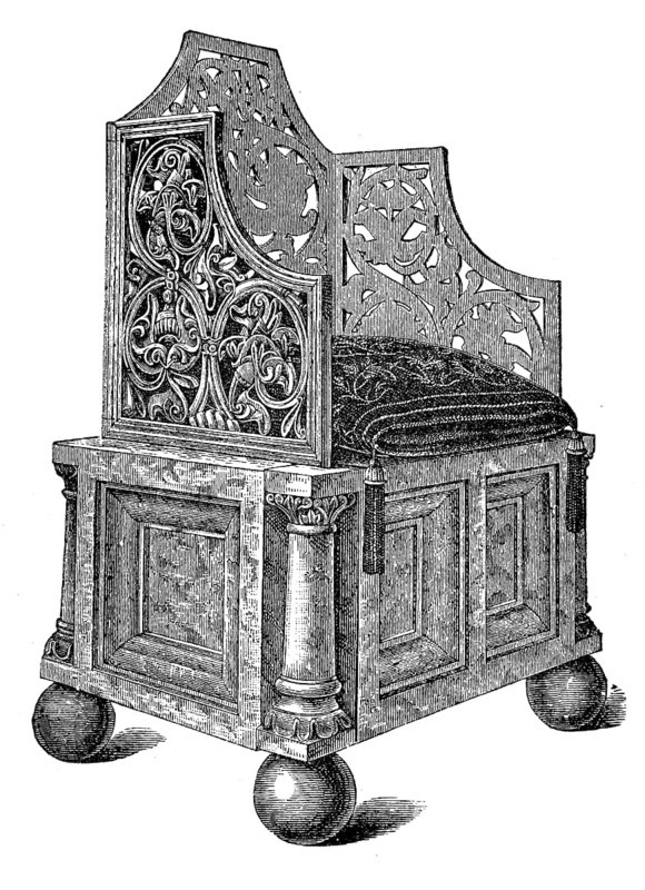 The Kaiserstuhl in Goslar, Germany, in 1880, Historical, digital reproduction of an original from the 19th century, Europe