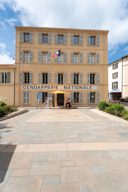 Museum of the gendarmerie and cinema, the French actor Louis de Funes shot films here such as The Gendarme of Saint Tropez, Provence-Alpes-Côte d'Azur, France, Europe