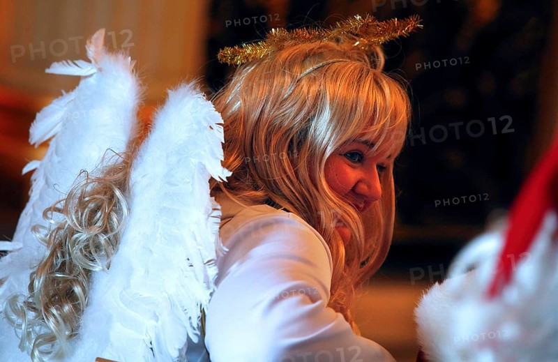 Berlin, 28 November 2009, General Assembly of the Father Christmases and Angels of the Heinzelmännchen Student Union at the Berlin State Opera, Berlin, Germany, Europe