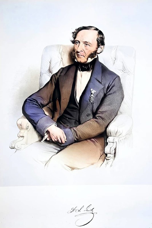 Franz Freiherr von Raule (1795-1871), President of the Higher Regional Court in Vienna, Privy Councillor, Historical, digitally restored reproduction from a 19th century original, Record date not stated