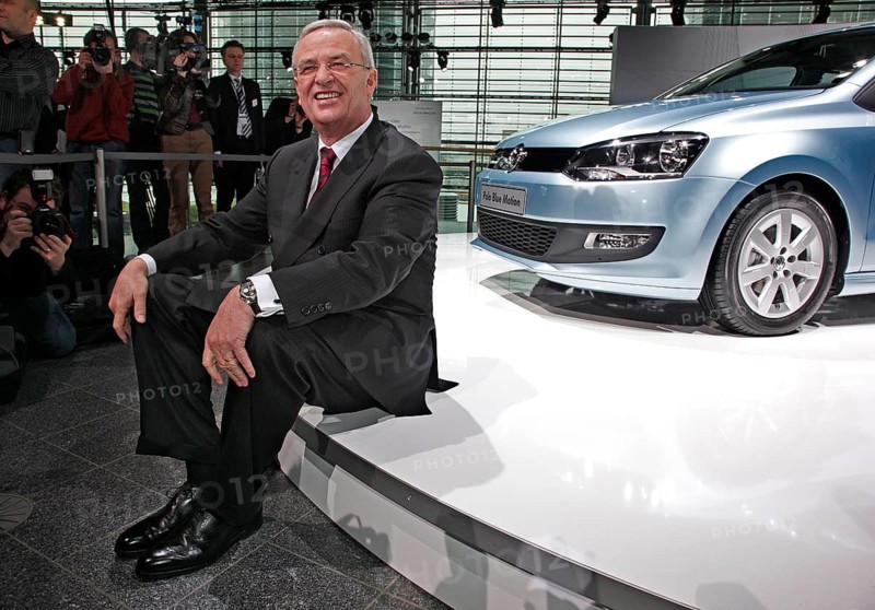 Wolfsburg, 12 March 2009, Martin Winterkorn, Chairman of the Board of Management of Volkswagen AG, Annual Press Conference of Volkswagen AG, Berlin, Germany, Europe