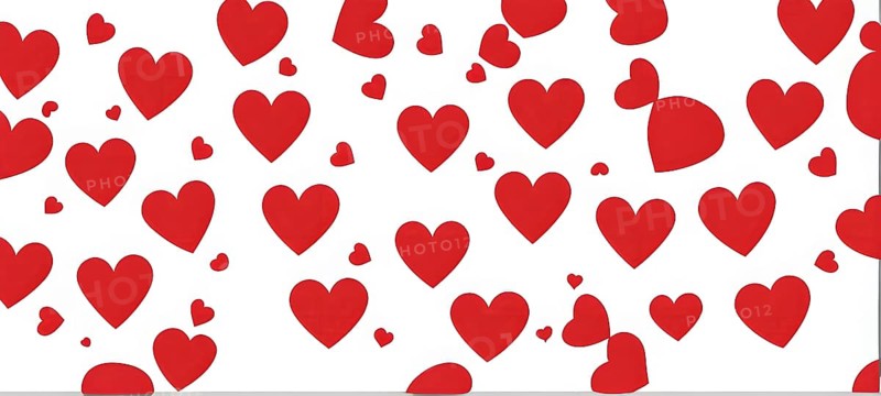 Abstract minimalist love themed wallpaper illustration, AI generated