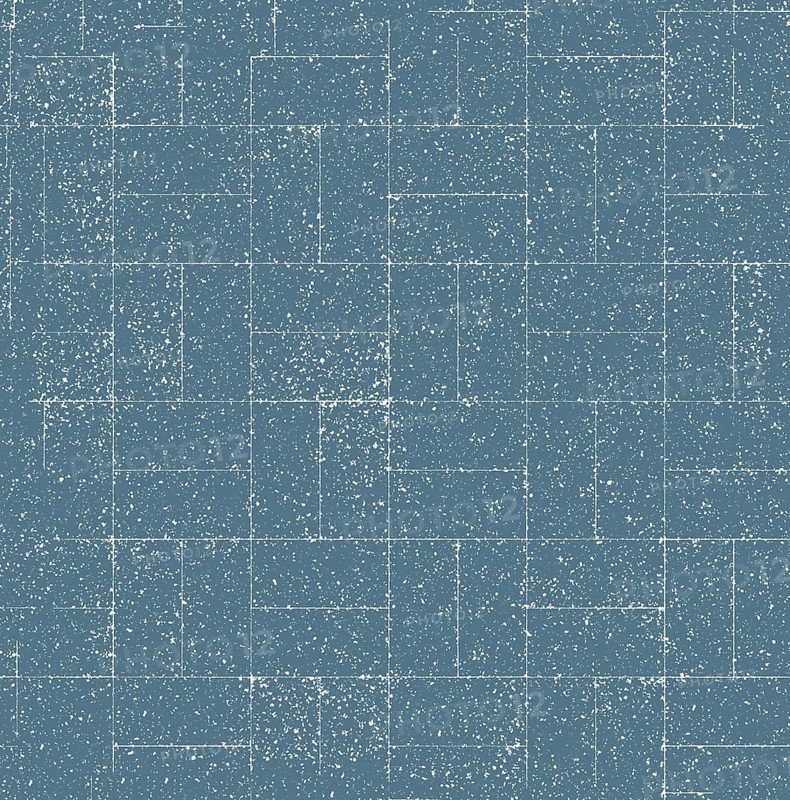 Abstract blue background with a distressed grid pattern and white lines creating a textured geometric look