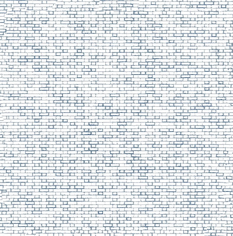 A uniform pattern of white bricks arranged in neat rows, creating a rectangular and consistent design