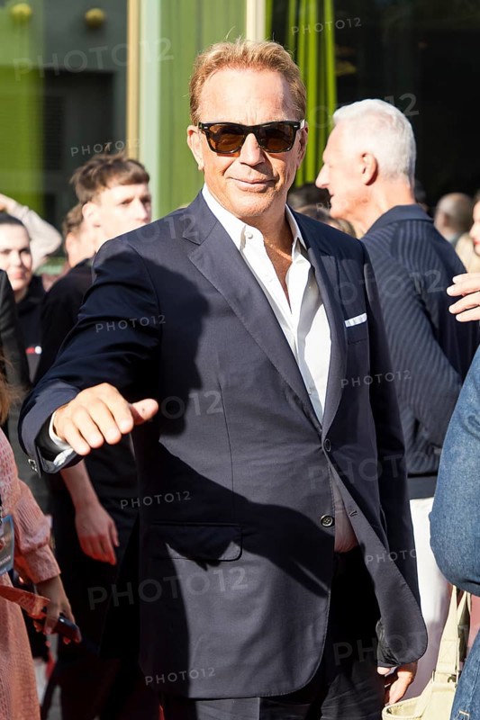 Kevin Costner at the premiere of Horizon in Berlin's Zoo Palast on 04/08/2024