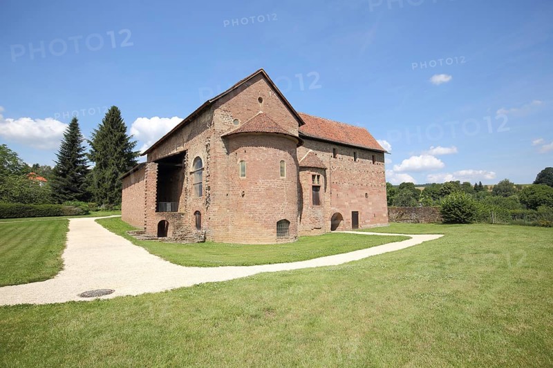 Carolingian Einhard Basilica, Steinbach, Michelstadt, Hesse, Odenwald, Germany, Europe