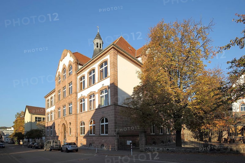 Pestalozzi School, Weinheim, Bergstrasse, Baden-Württemberg, Germany, Europe