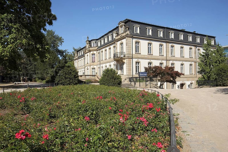 Historic Büsingpalais, Palais, Büsingpark, Offenbach, Hesse, Germany, Europe