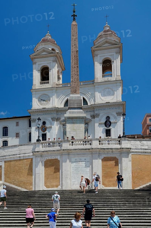 1723, builtFree Stairs, Spanish Steps, Scalinata di Trinita dei Monti, Piazza di Spagna, Rome, Lazio, Italy, Rome, Lazio, Italy, Europe