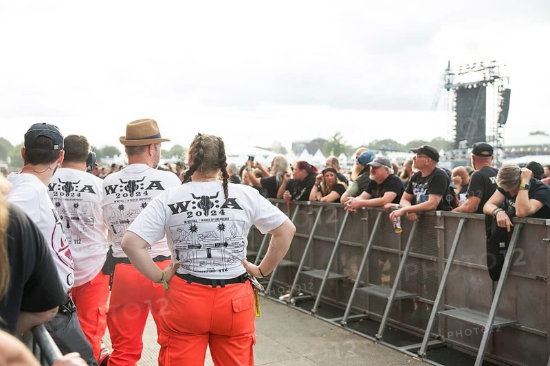Paramedic at the Wacken Open Air in Wacken. The traditional metal festival takes place from 31 July to 3 August 2024