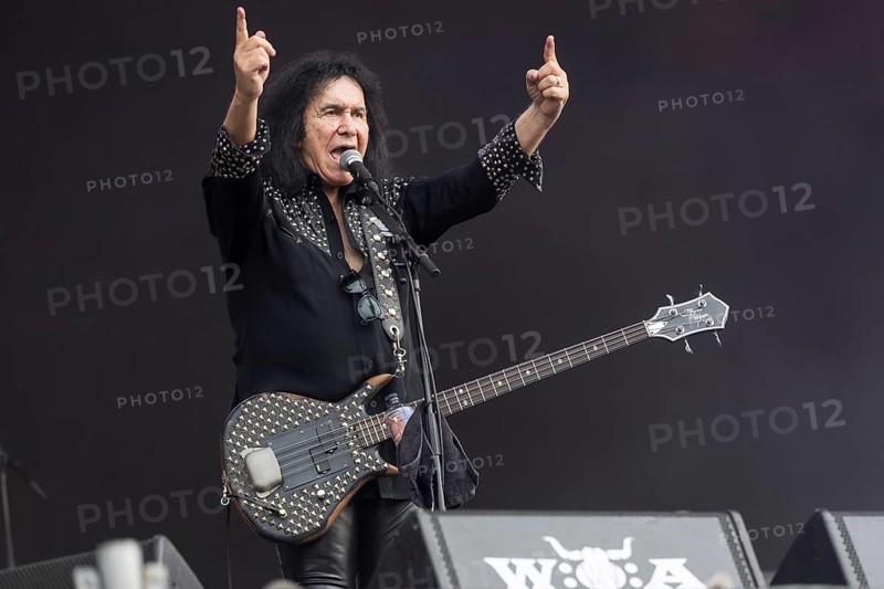 Gene Simmons at the Wacken Open Air in Wacken. The traditional metal festival will take place from 31 July to 3 August 2024