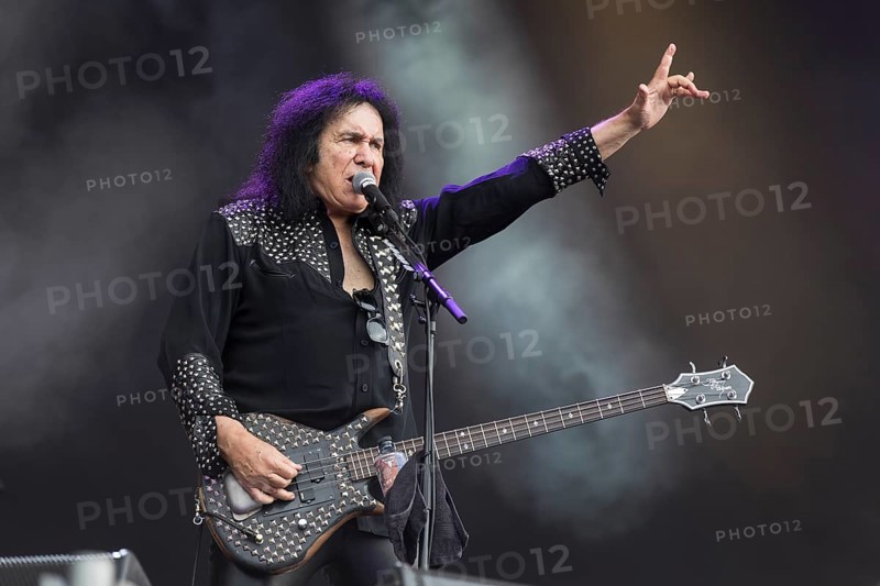 Gene Simmons at the Wacken Open Air in Wacken. The traditional metal festival will take place from 31 July to 3 August 2024