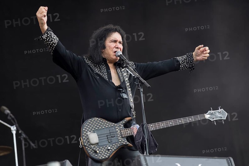 Gene Simmons at the Wacken Open Air in Wacken. The traditional metal festival will take place from 31 July to 3 August 2024