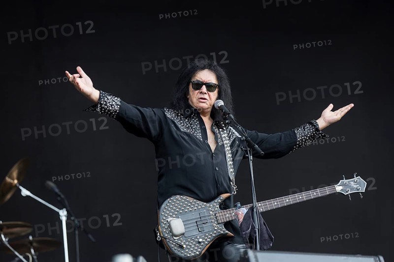 Gene Simmons at the Wacken Open Air in Wacken. The traditional metal festival will take place from 31 July to 3 August 2024