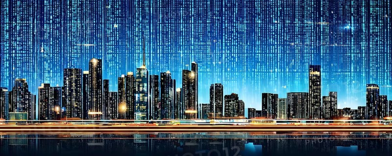 Cyber technology mosaic wallpaper illustration in digital art, AI generated