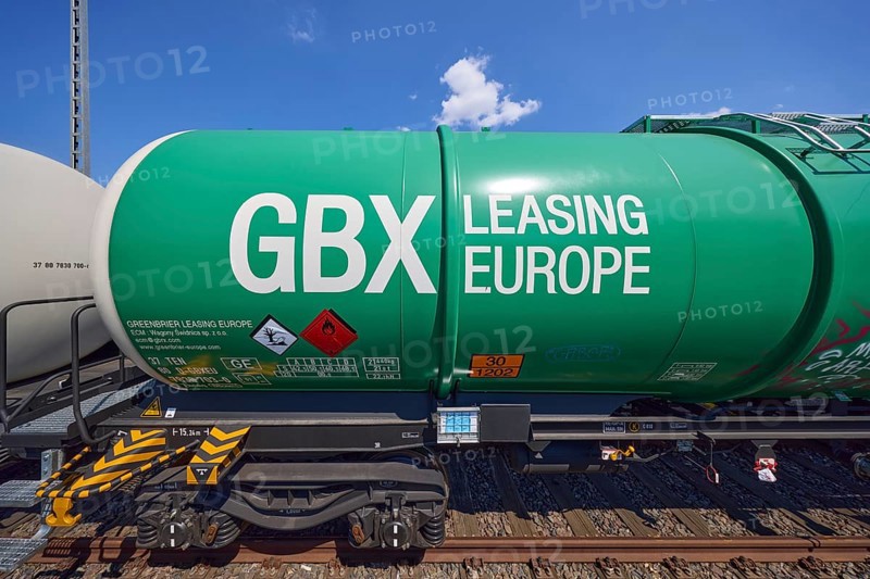 Tank wagon from GBX Greenbrier Leasing Europe in the port of Hamburg, Free and Hanseatic City of Hamburg, Hanseatic city, independent city, federal state of Hamburg, Germany, Europe