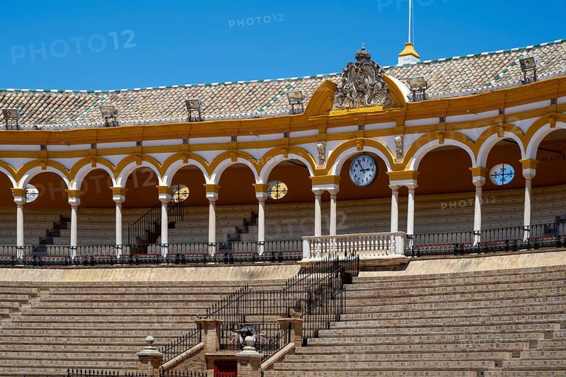 Bullring, Plaza de Toros de la Real Maestranza de Caballeria, Seville, Spain, Europe