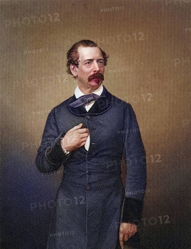 William Frederick Wallett (1808-1892) English Shakespeare clown, born in Southcoates near Hull, Yorkshire. Called Queen's Jester . Engraving from The Illustrated News of the World (London, ca. 1860) ., Historic, digitally restored reproduction from a 19th century original, Record date not stated