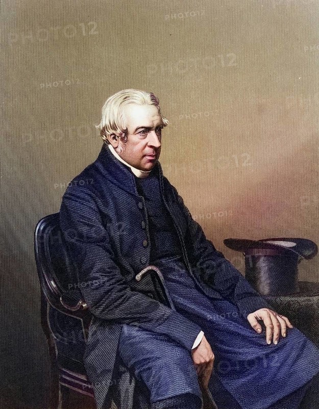 Charles Richard Sumner (1790-1874), English clergyman, born in Kenilworth, Warwickshire. Bishop of Worcester 1827-1873. engraving from The Illustrated News of the World (London, ca. 1860) ., Historic, digitally restored reproduction from a 19th century original, Record date not stated